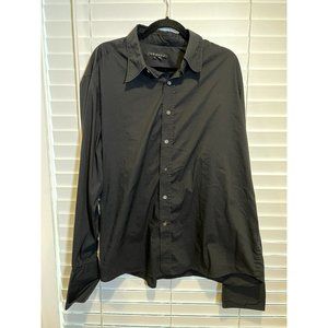 Theory French Cuff Long Sleeve Button Up Shirt -‎ Size XL
